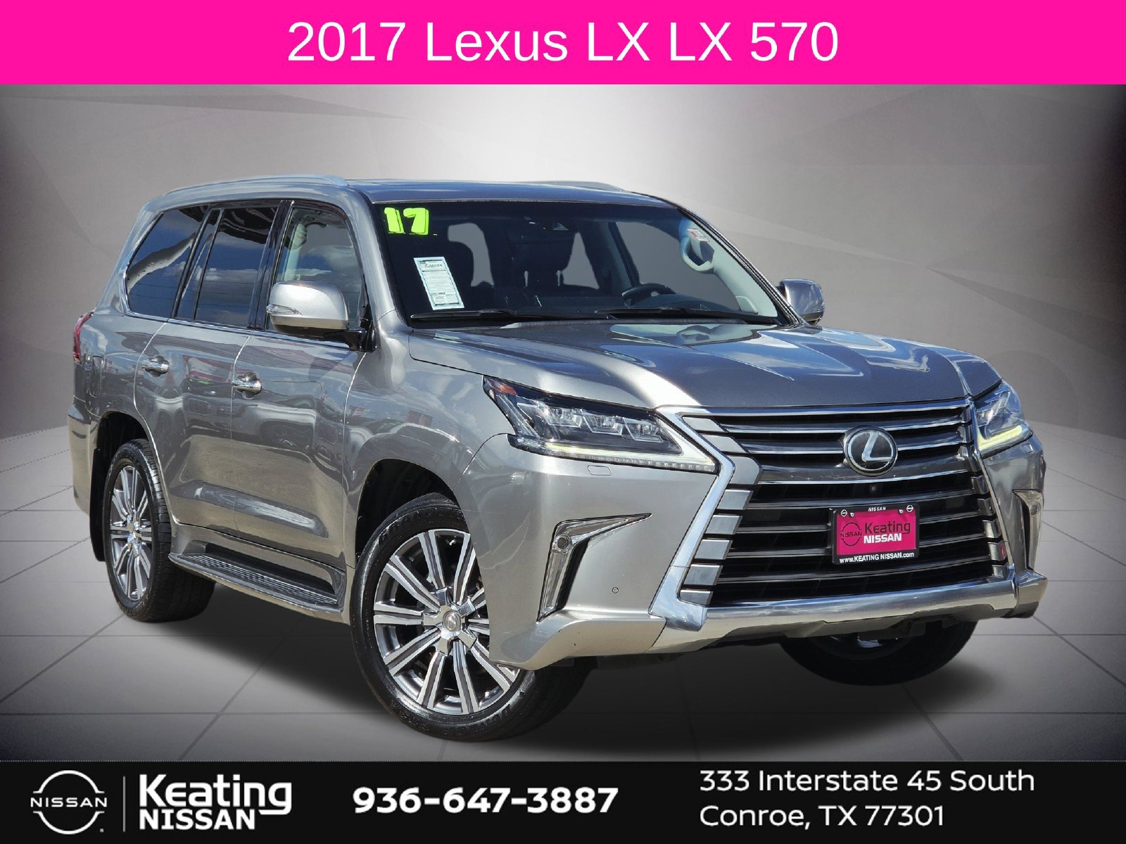 Used 2017 Lexus LX 570 4WD w/ Luxury Package image 1
