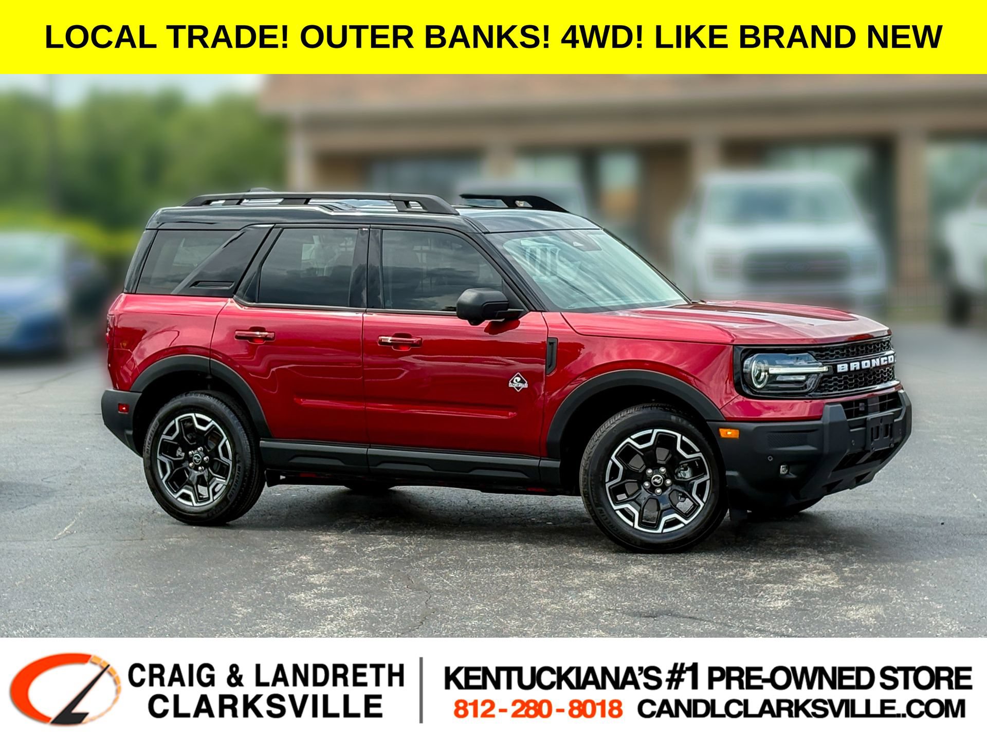 Used 2025 Ford Bronco Sport Outer Banks w/ Outer Banks Tech Package+