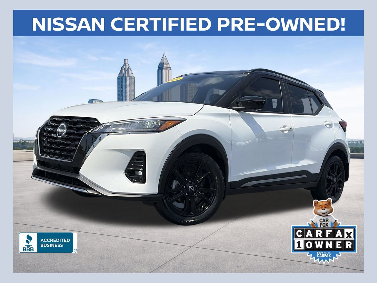 Certified 2024 Nissan Kicks SR w/ SR Premium Package FWD image 1