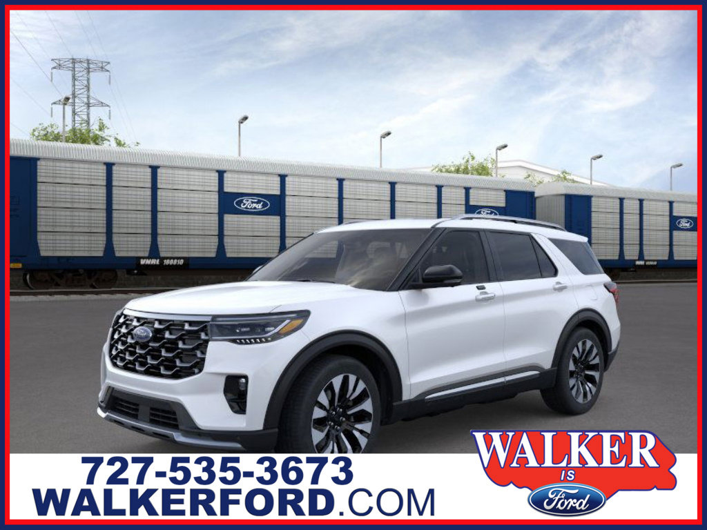 New 2026 Ford Explorer Platinum w/ LUX Leather Package