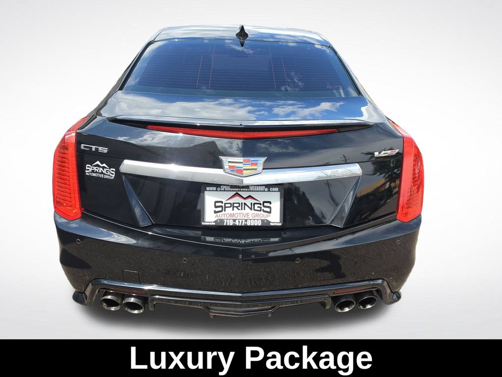 Used 2017 Cadillac CTS V w/ Luxury Package RWD image 5