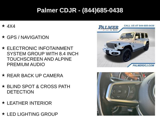 Used 2021 Jeep Wrangler Unlimited Sahara AWD/4WD image 6