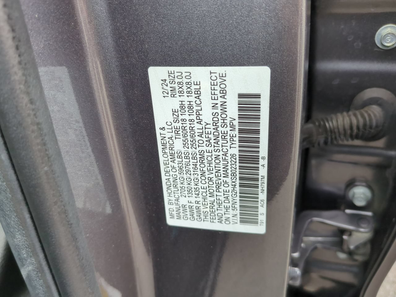 Certified 2025 Honda Pilot EX-L image 22