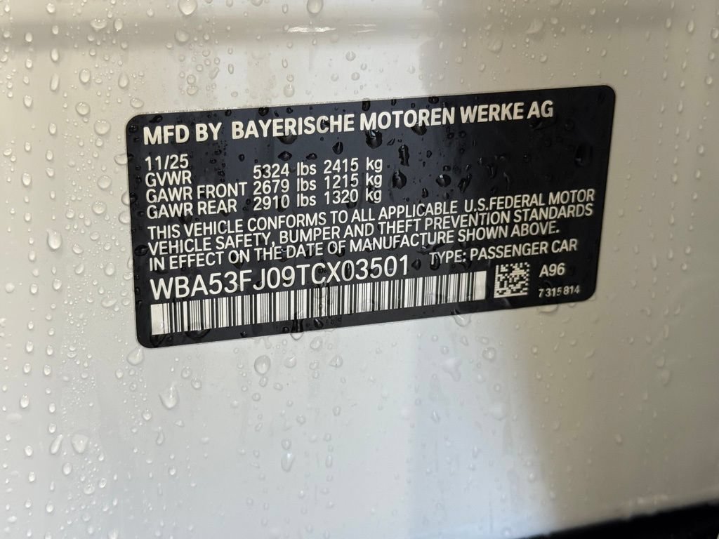 Used 2026 BMW 530i xDrive w/ M Sport Package AWD/4WD image 32