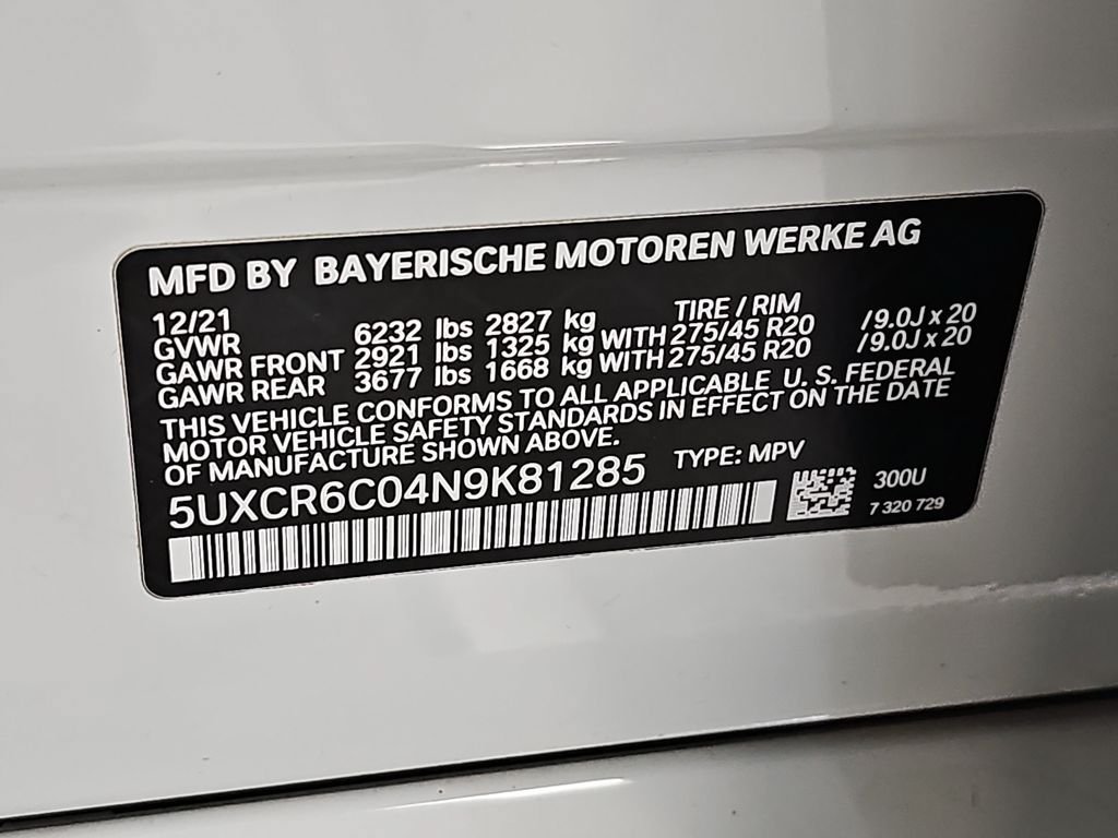 Used 2022 BMW X5 xDrive40i w/ M Sport Package AWD/4WD image 37