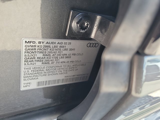 Certified 2025 Audi Q7 3.0T Premium Plus w/ Premium Plus Package image 30