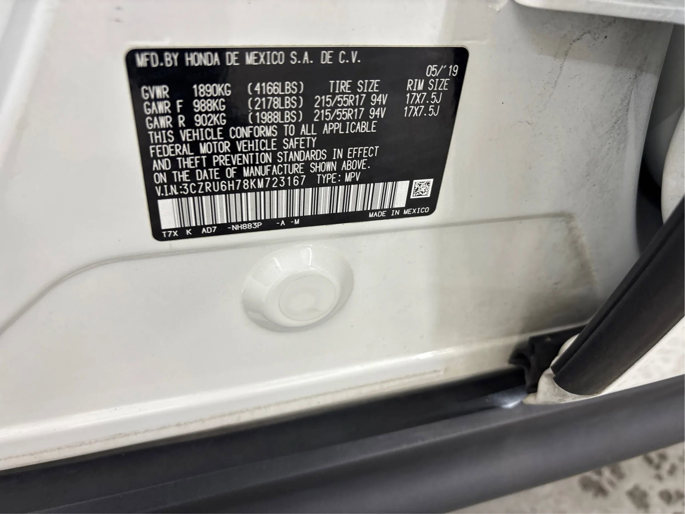 Used 2019 Honda HR-V EX-L image 29