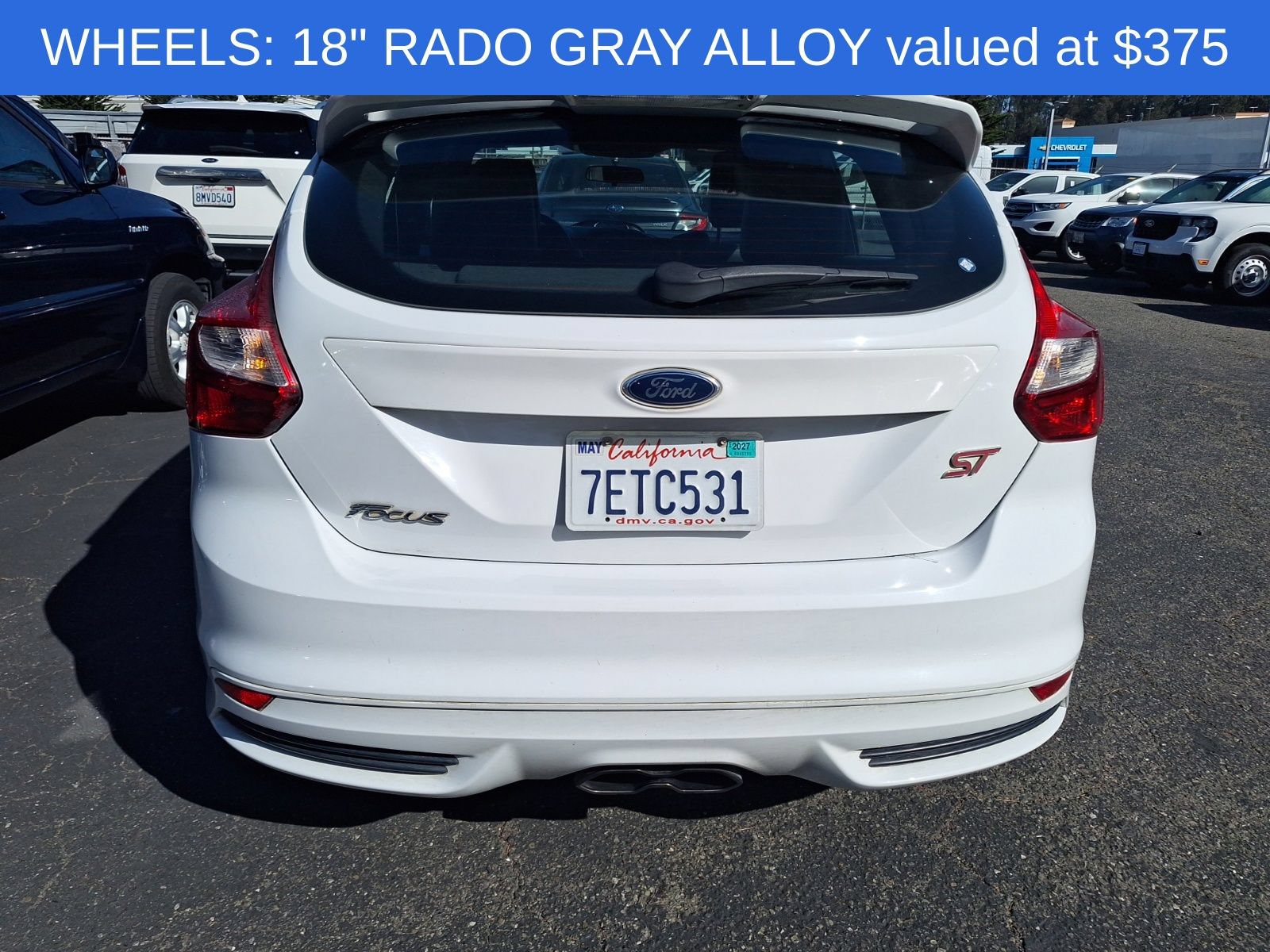 Used 2014 Ford Focus ST w/ Equipment Group 202A FWD image 7