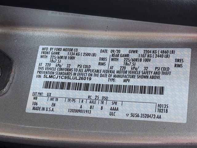 Used 2020 Lincoln Corsair FWD image 38