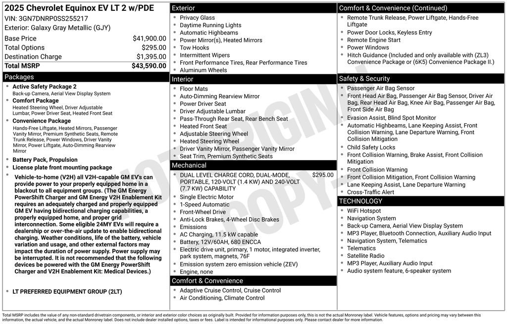 Used 2025 Chevrolet Equinox EV LT FWD image 3