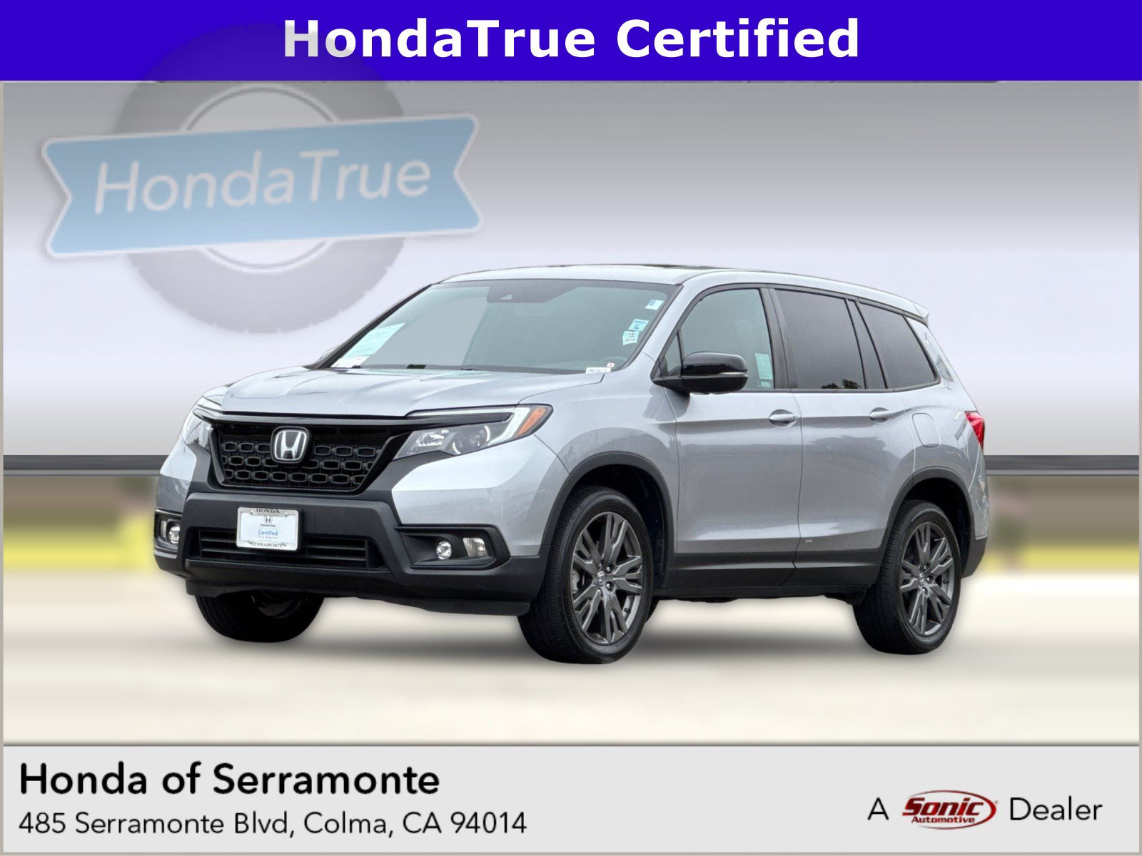 Certified 2021 Honda Passport EX-L image 1