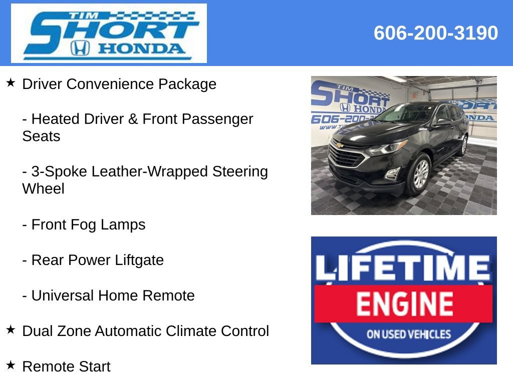 Used 2020 Chevrolet Equinox LT w/ Driver Convenience Package FWD image 9