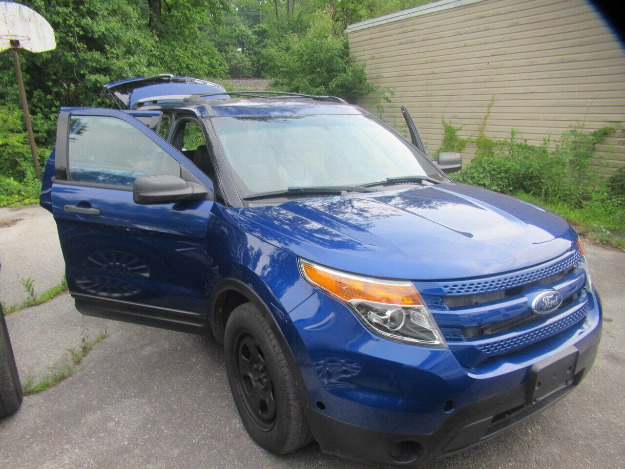 Used 2013 Ford Explorer Police Interceptor Utility AWD w/ Two-Tone Vinyl Pkg 1 image 8