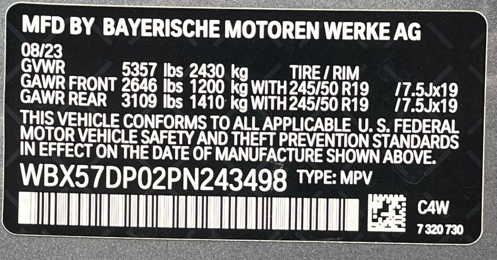 Used 2023 BMW X3 xDrive30i w/ Premium Package w/ZPA AWD/4WD image 46