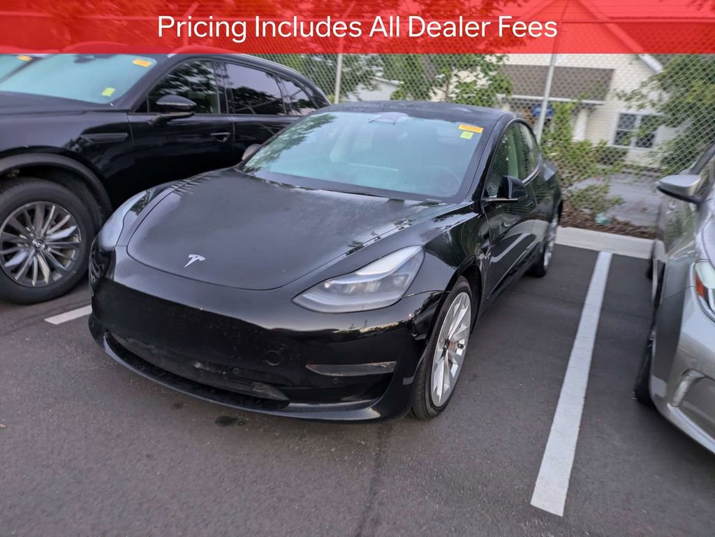 Used 2022 Tesla Model 3 Long Range AWD/4WD image 3