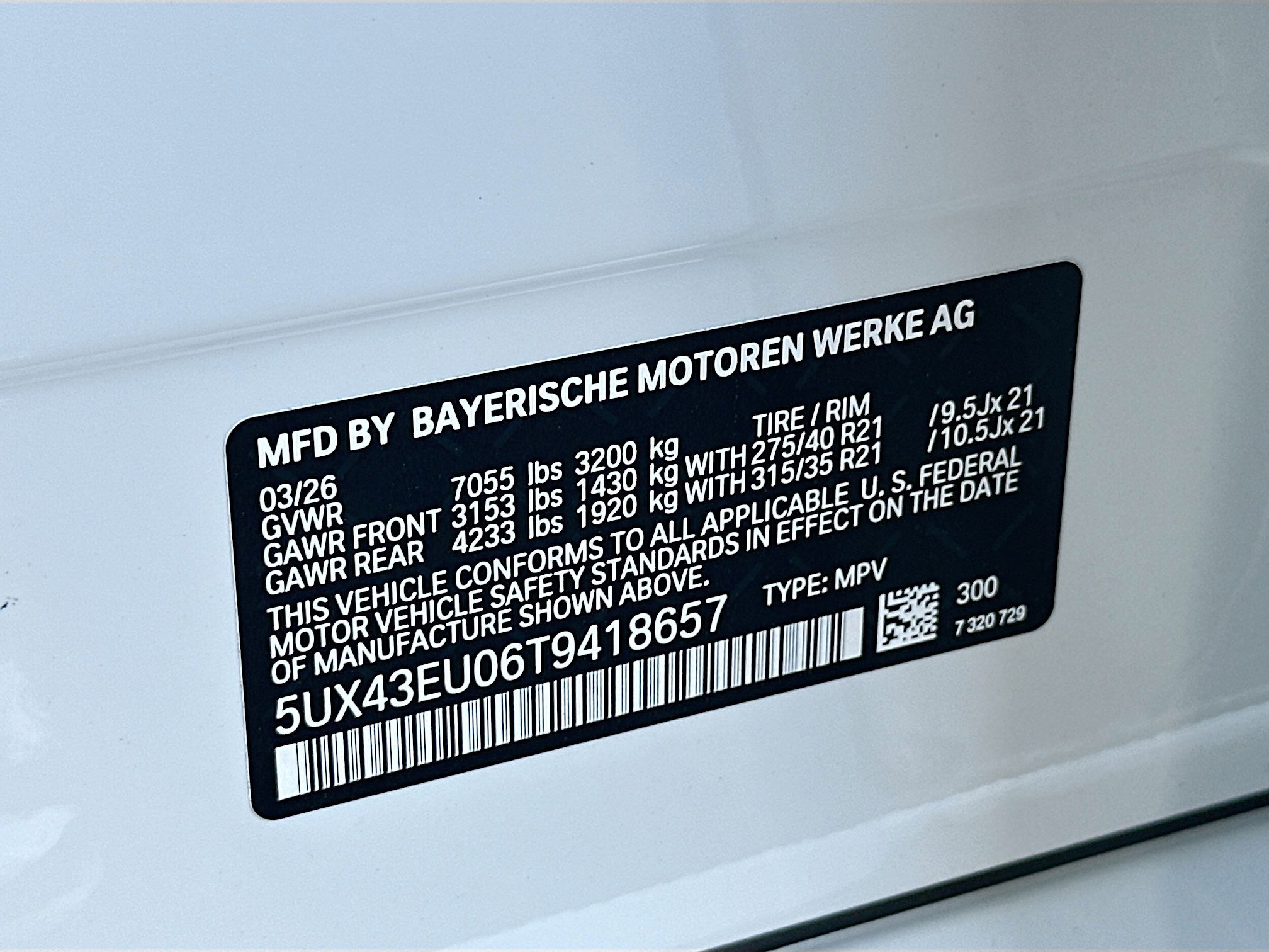 New 2026 BMW X5 xDrive50e w/ M Sport Package image 27