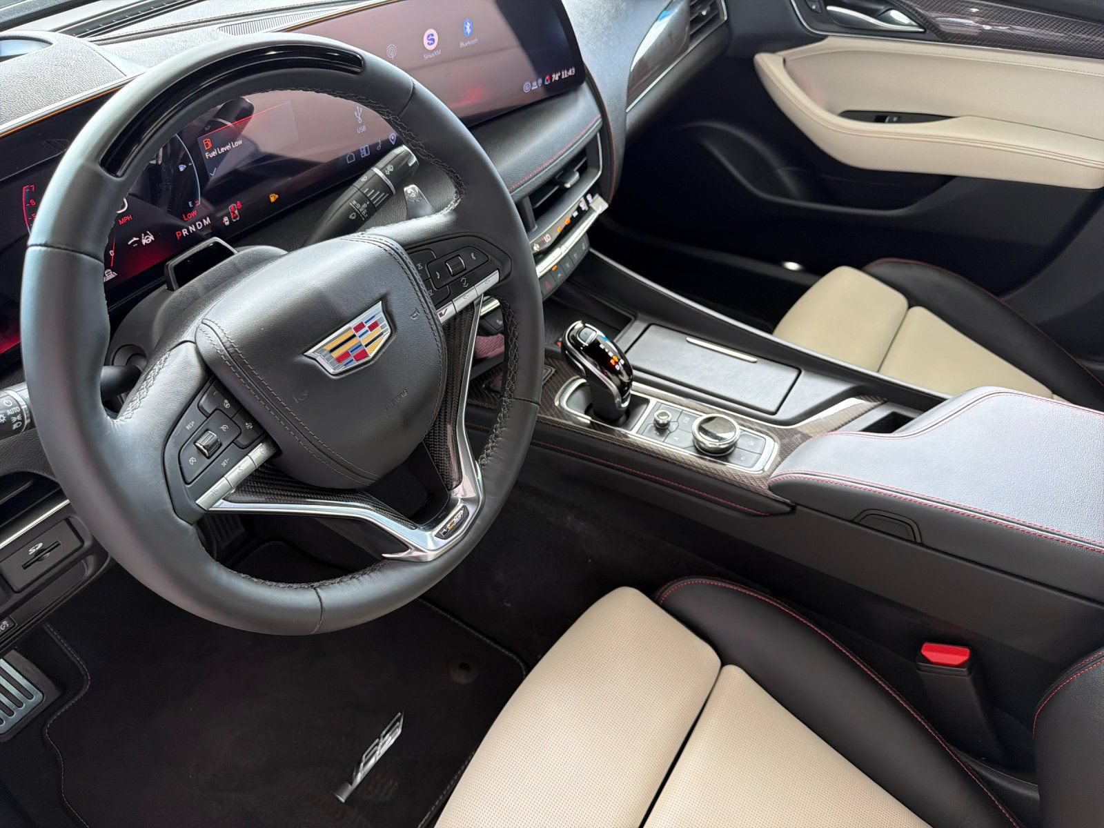 New 2026 Cadillac CT5 V w/ LPO, Red Accent Package RWD image 9