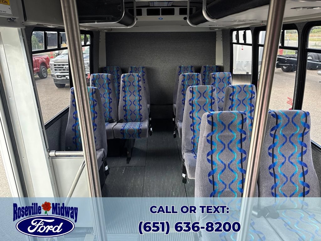 Used 2015 Ford E-450 and Econoline 450 Super Duty w/ Shuttle Bus Prep Package RWD image 12