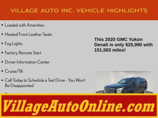Used 2020 GMC Yukon Denali AWD/4WD image 16