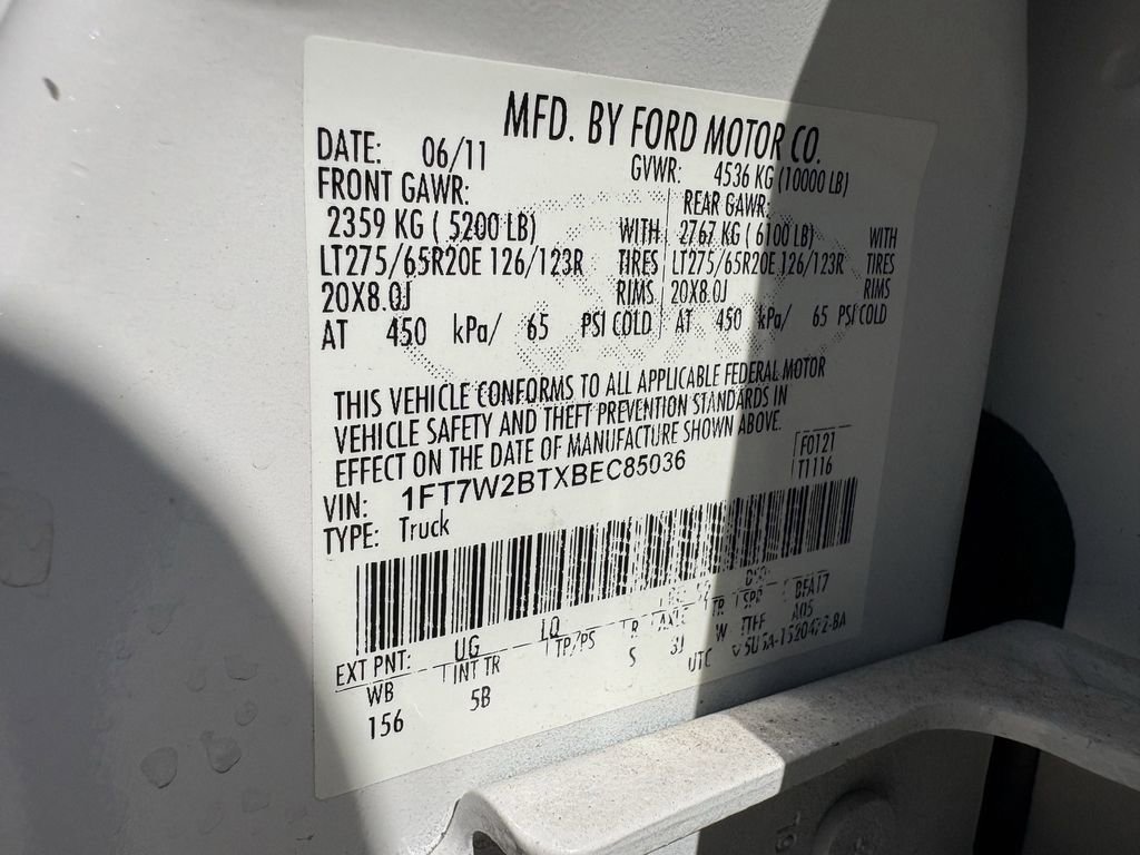 Used 2011 Ford F250 Lariat w/ Chrome Pkg image 26