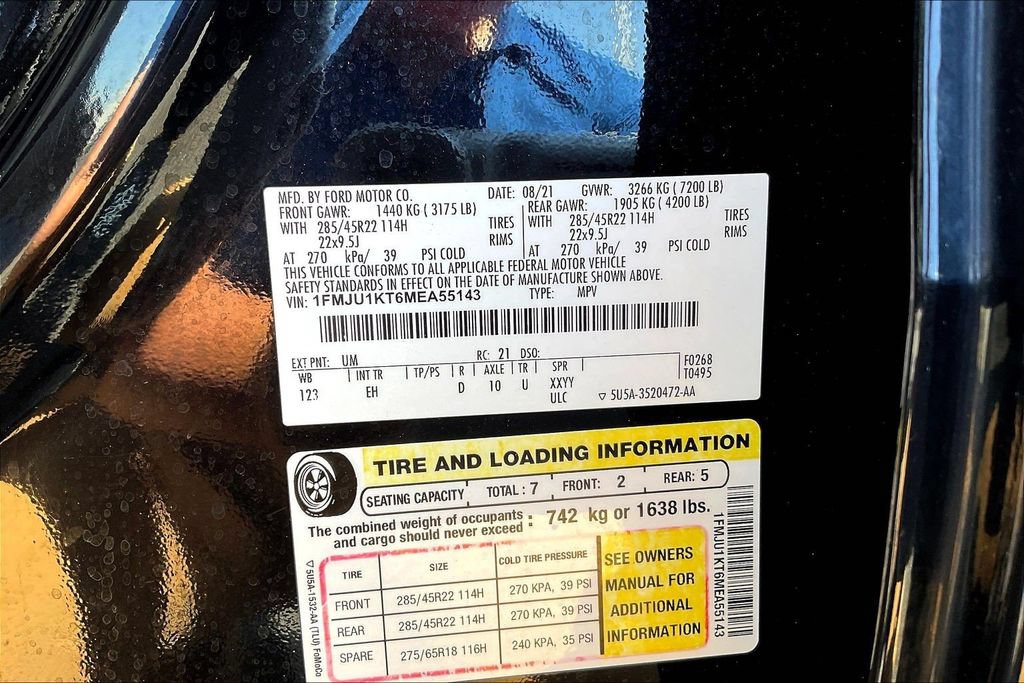 Used 2021 Ford Expedition Limited RWD image 21