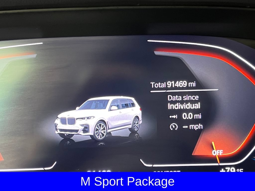 Used 2021 BMW X7 xDrive40i w/ M Sport Package AWD/4WD image 2
