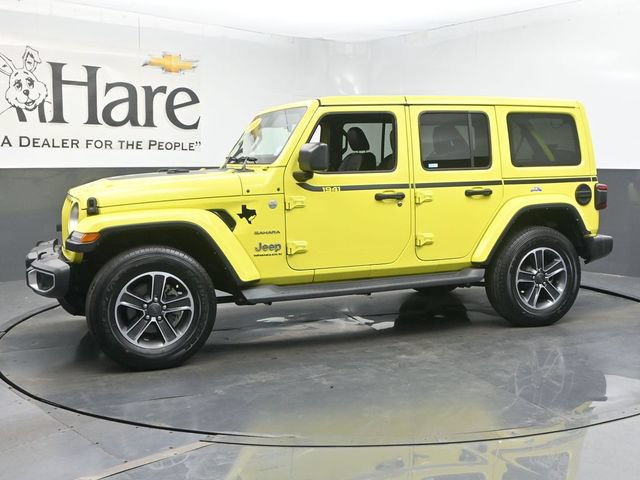 Used 2023 Jeep Wrangler Unlimited Sahara w/ LED Lighting Group AWD/4WD image 31