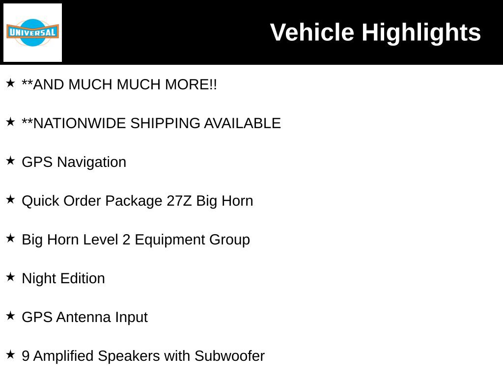 New 2026 RAM 1500 Big Horn AWD/4WD image 9