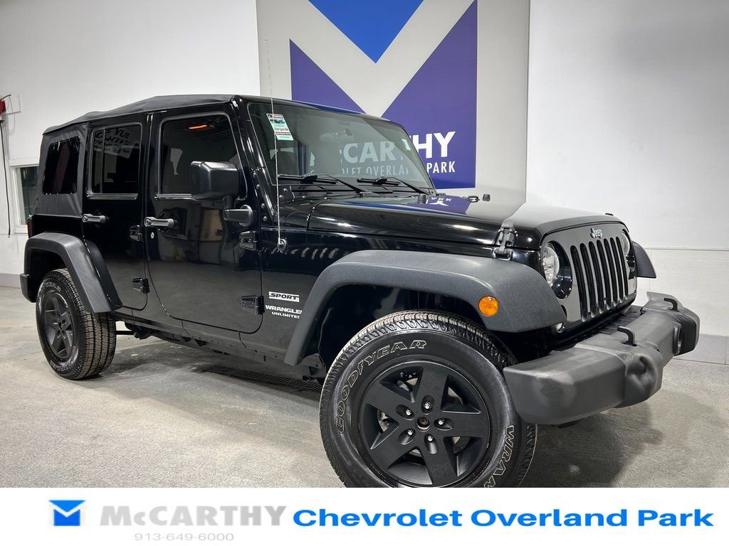 Used 2017 Jeep Wrangler Unlimited Sport w/ Connectivity Group