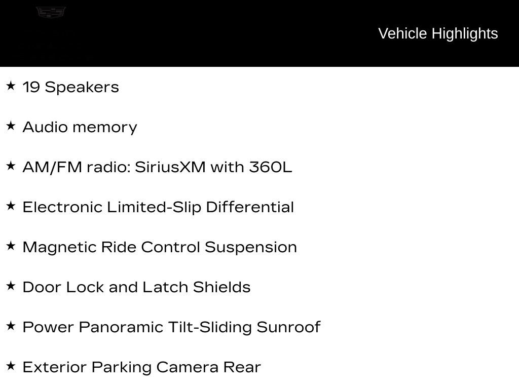 Certified 2025 Cadillac Escalade Sport w/ LPO, ONYX Package RWD image 7