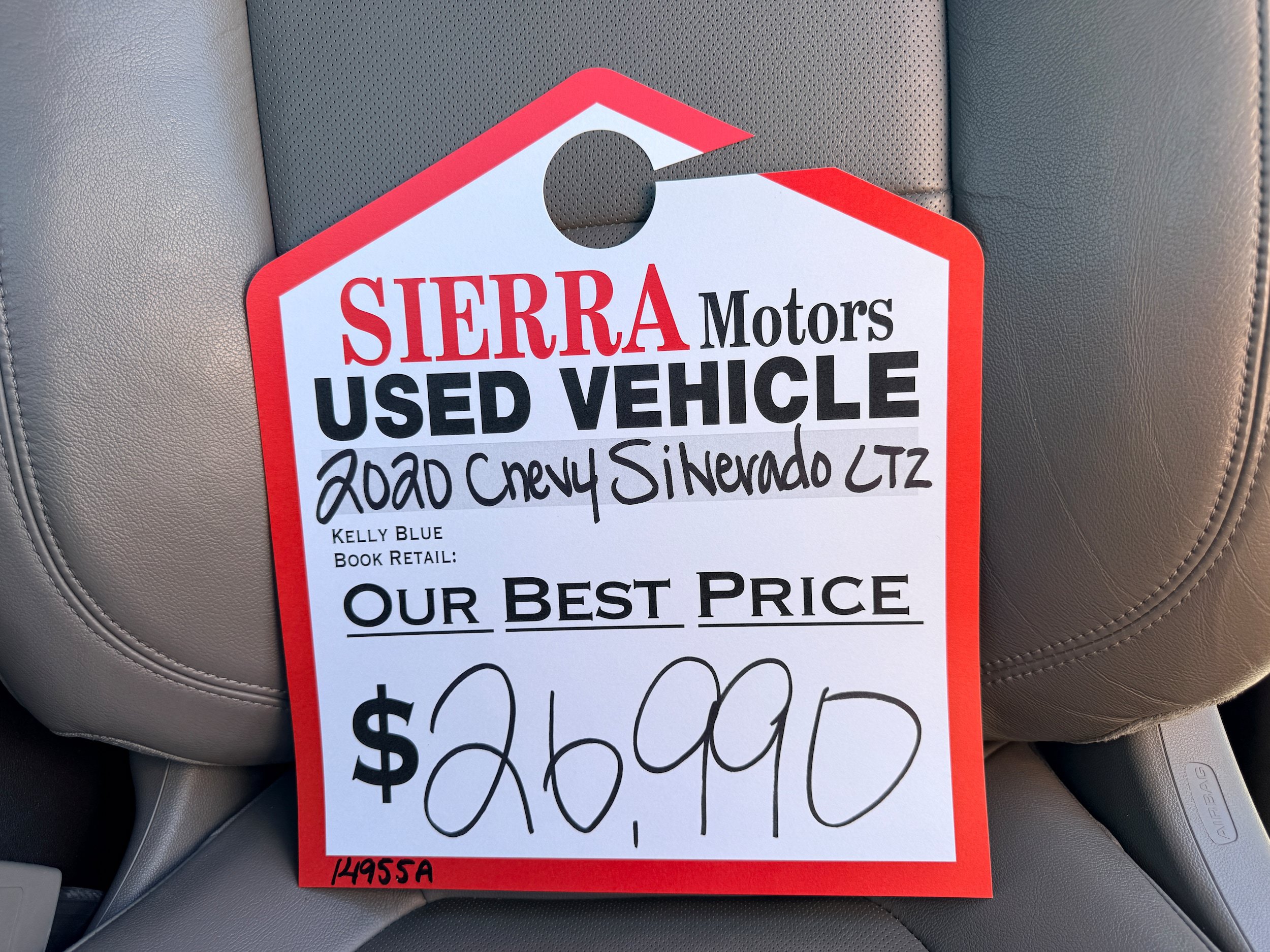 Used 2020 Chevrolet Silverado 1500 LTZ w/ LTZ Plus Package AWD/4WD image 9