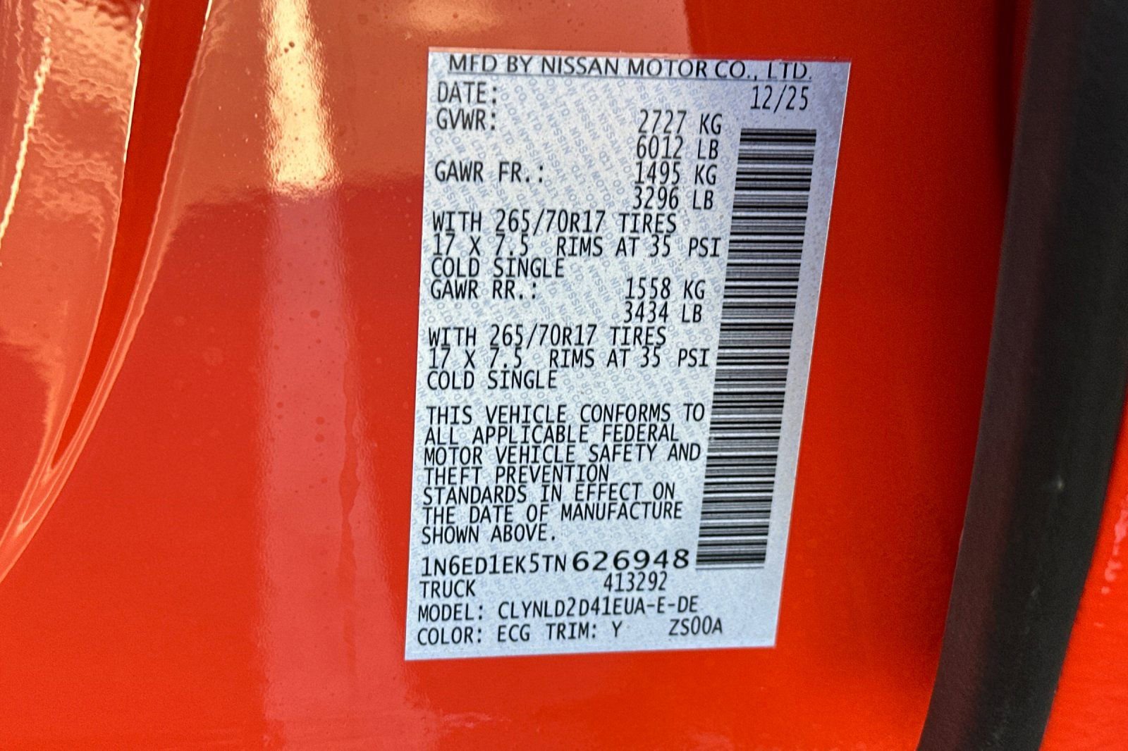 New 2026 Nissan Frontier PRO-4X w/ Pro Premium Package image 35