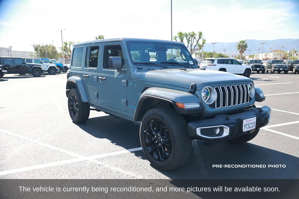 Used 2025 Jeep Wrangler Sahara 4xe w/ Safety Group image 8