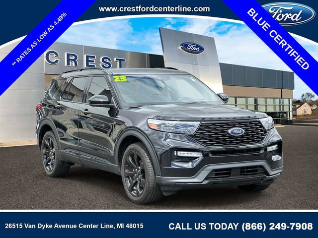 Certified 2023 Ford Explorer ST-Line AWD/4WD image 1