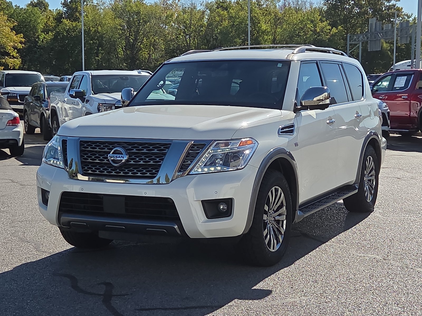 Used 2018 Nissan Armada Platinum w/ Captain Seat Package RWD image 3