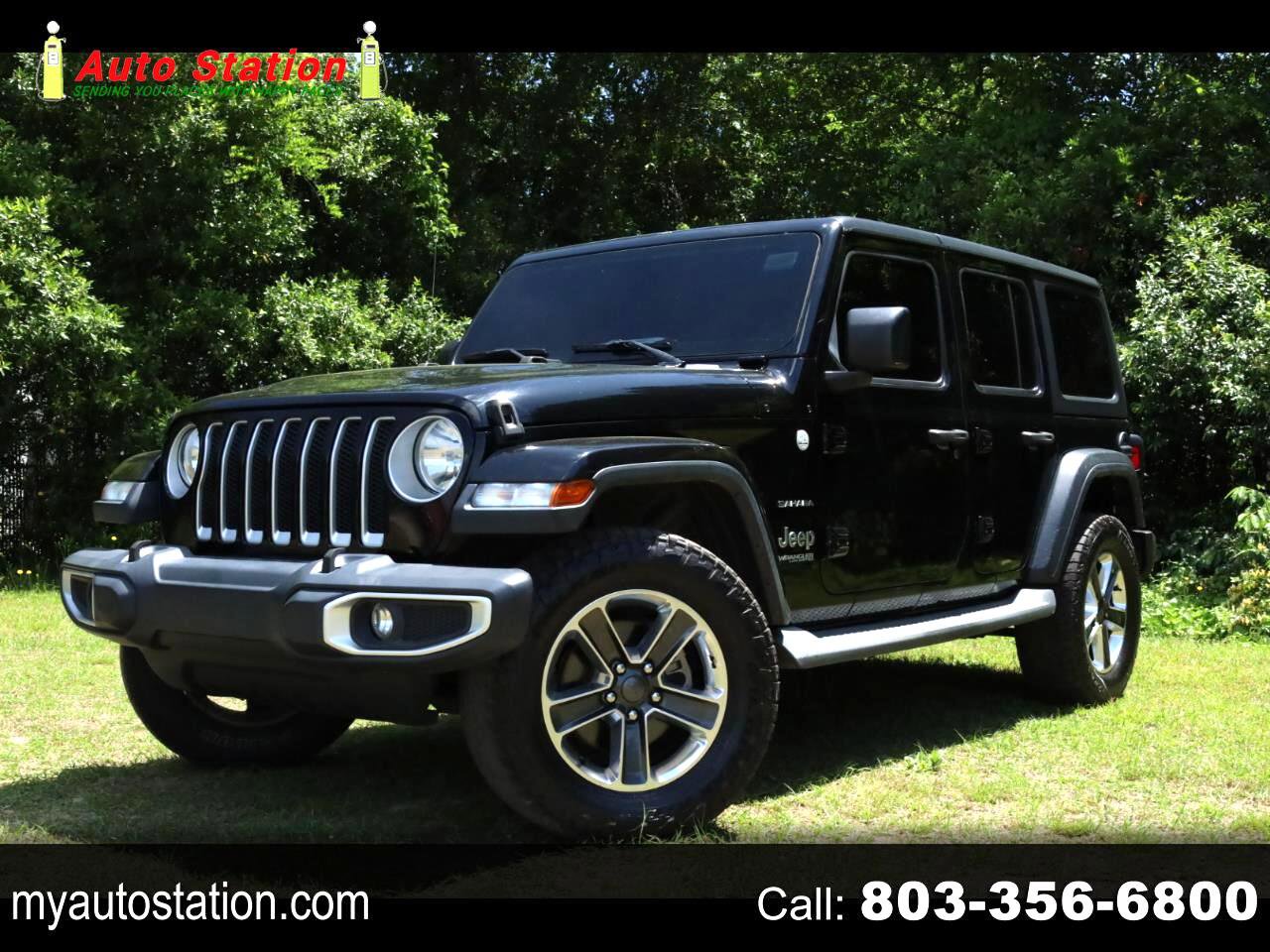 Used 2019 Jeep Wrangler Unlimited Sahara image 1