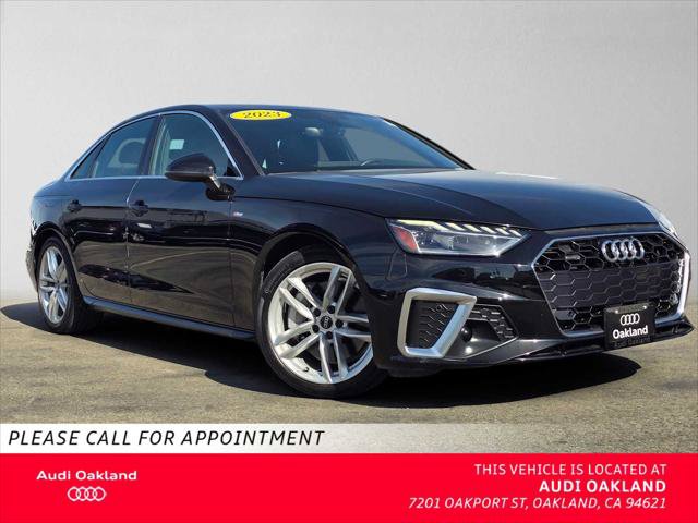 Certified 2023 Audi A4 2.0T Premium w/ Convenience Package AWD/4WD image 1