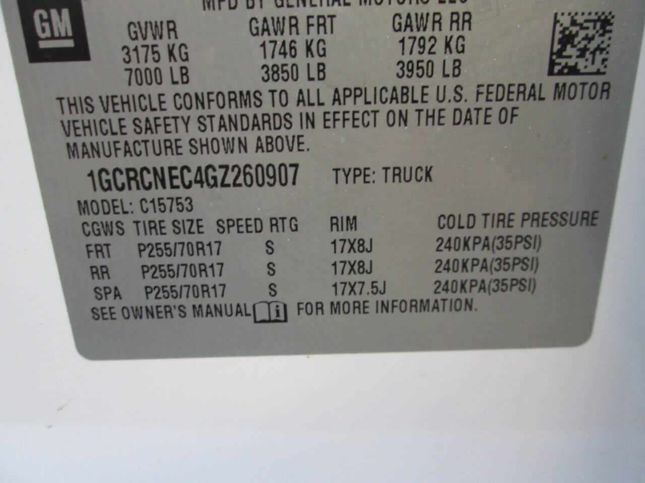 Used 2016 Chevrolet Silverado 1500 W/T w/ Trailering Package image 19