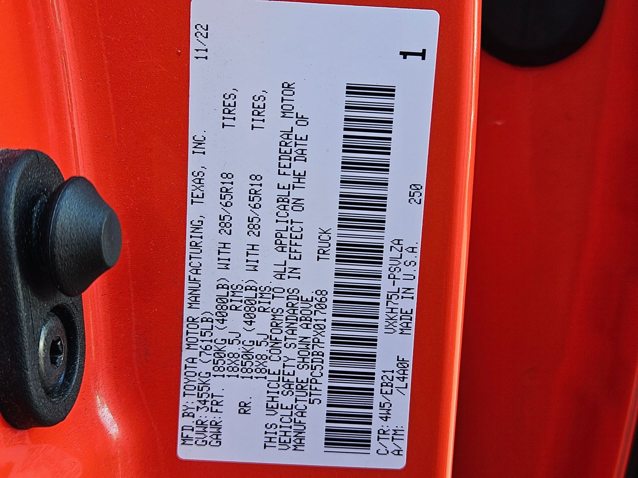 Used 2023 Toyota Tundra TRD Pro AWD/4WD image 38