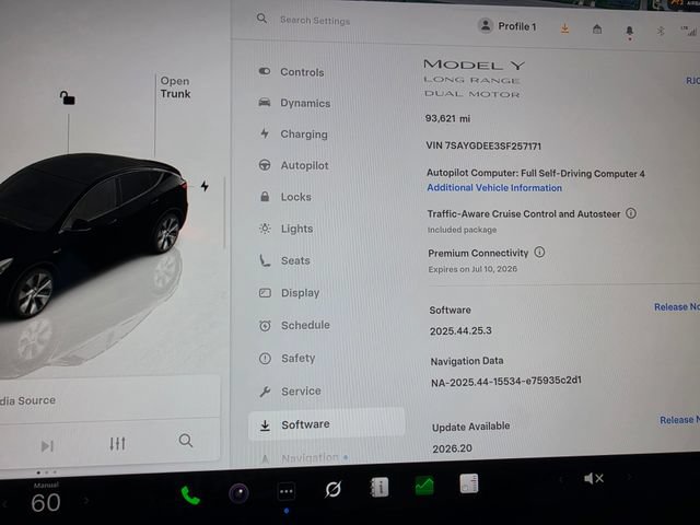 Used 2025 Tesla Model Y Long Range AWD/4WD image 51