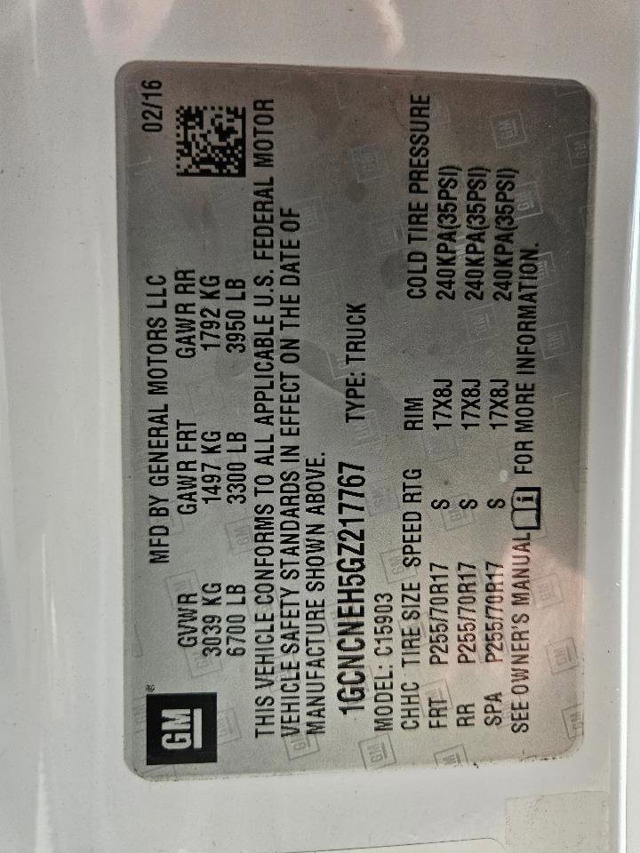 Used 2016 Chevrolet Silverado 1500 W/T w/ WT Fleet Convenience Package RWD image 42