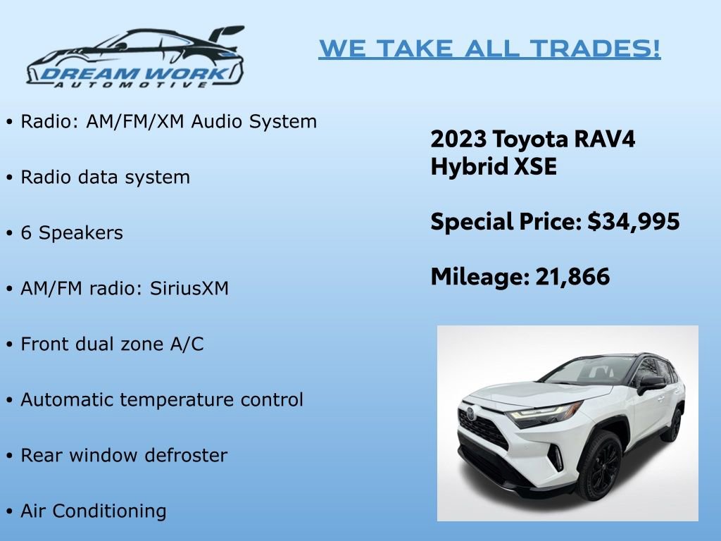 Used 2023 Toyota RAV4 XSE image 2