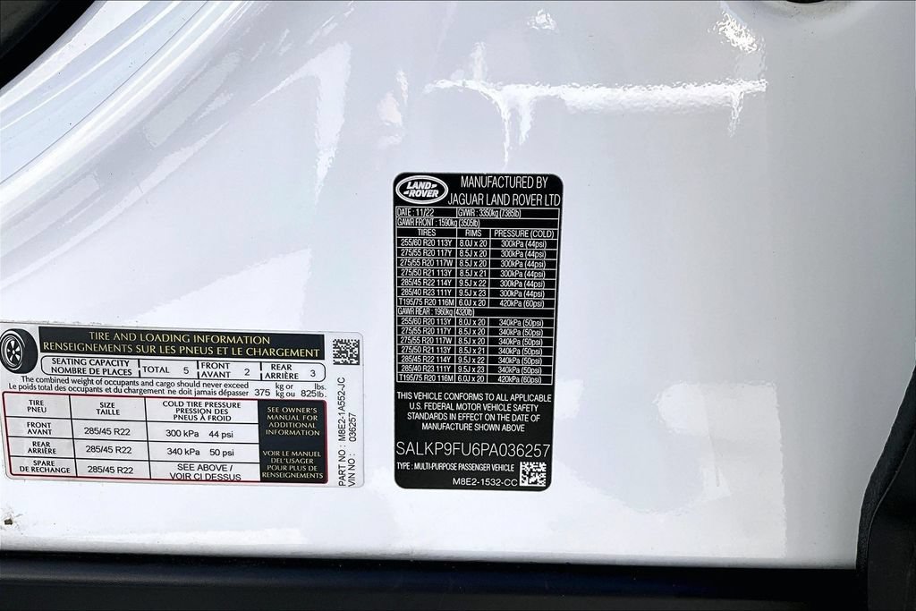 Certified 2023 Land Rover Range Rover SE AWD/4WD image 17