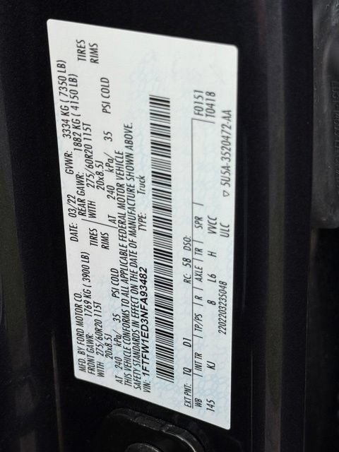 Used 2022 Ford F150 King Ranch w/ Equipment Group 601A High AWD/4WD image 32