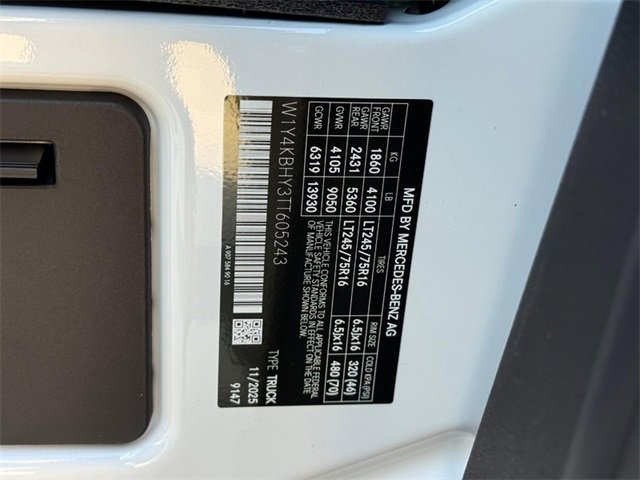 New 2026 Mercedes-Benz Sprinter 2500 image 17