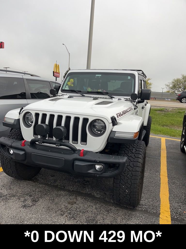 Used 2019 Jeep Wrangler Unlimited Rubicon w/ LED Lighting Group AWD/4WD image 1
