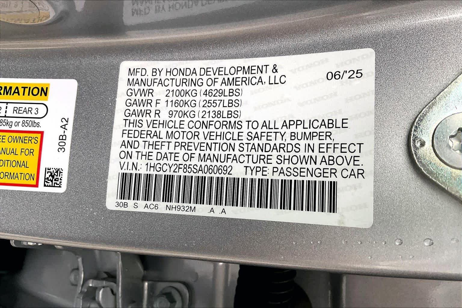 Used 2025 Honda Accord Touring image 35