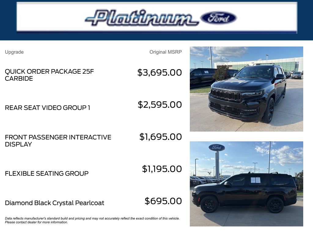 Used 2023 Jeep Wagoneer Series II AWD/4WD image 11