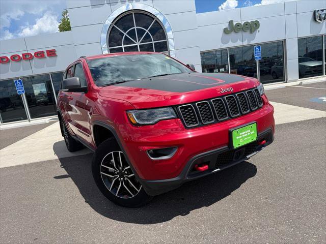 Certified 2021 Jeep Grand Cherokee Trailhawk w/ Premium Lighting Group AWD/4WD image 1