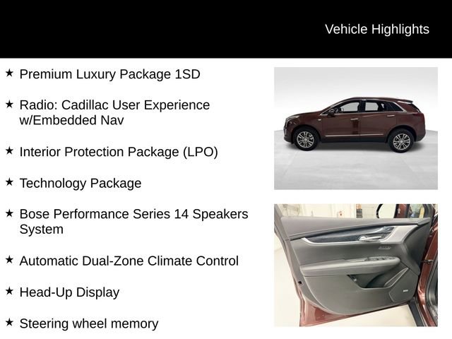 Certified 2022 Cadillac XT5 Premium Luxury w/ Technology Package AWD/4WD image 27